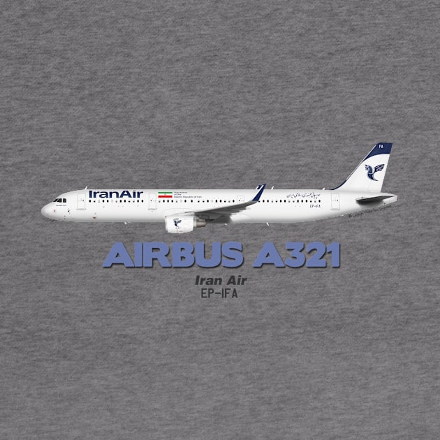 Airbus A321 - Iran Air by TheArtofFlying